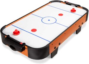 Best Choice Products 40in Portable Tabletop Air Hockey Arcade Table